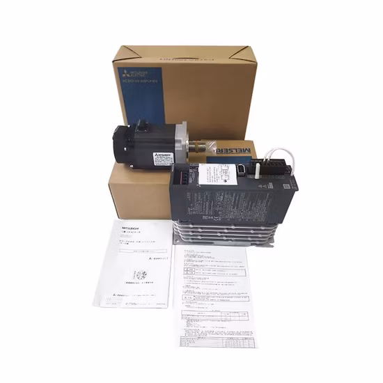 Controlador de servomotor original Mitsubishi Panasonic Siemens Delta Yaskawa AC Hg-Kn43j-S100+Mr-Je-40A
